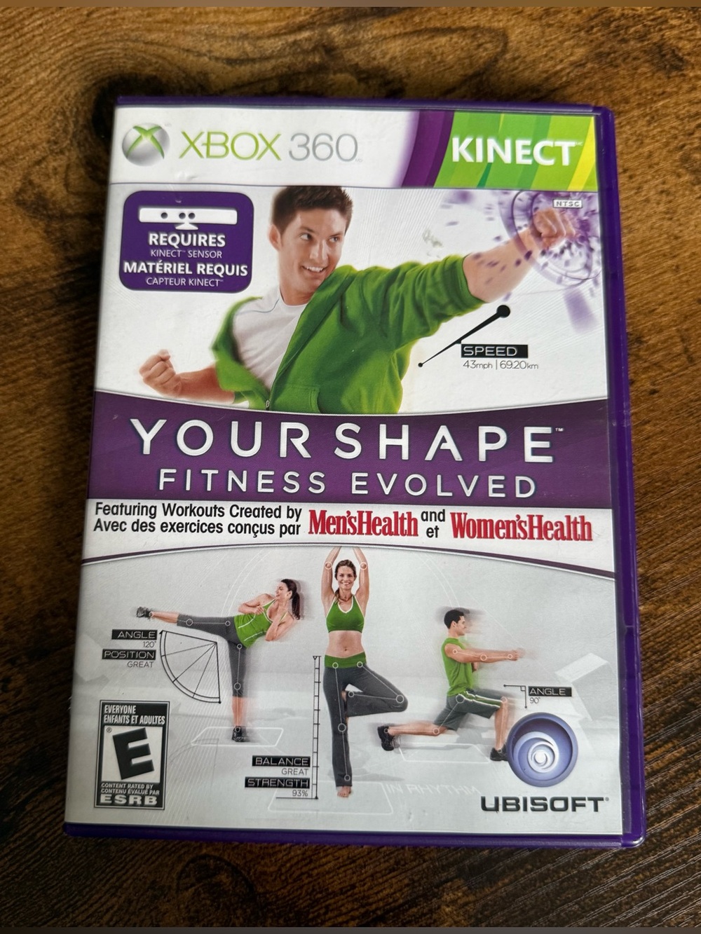 Xbox 360 Kinect Your Shape Fitness Evolved